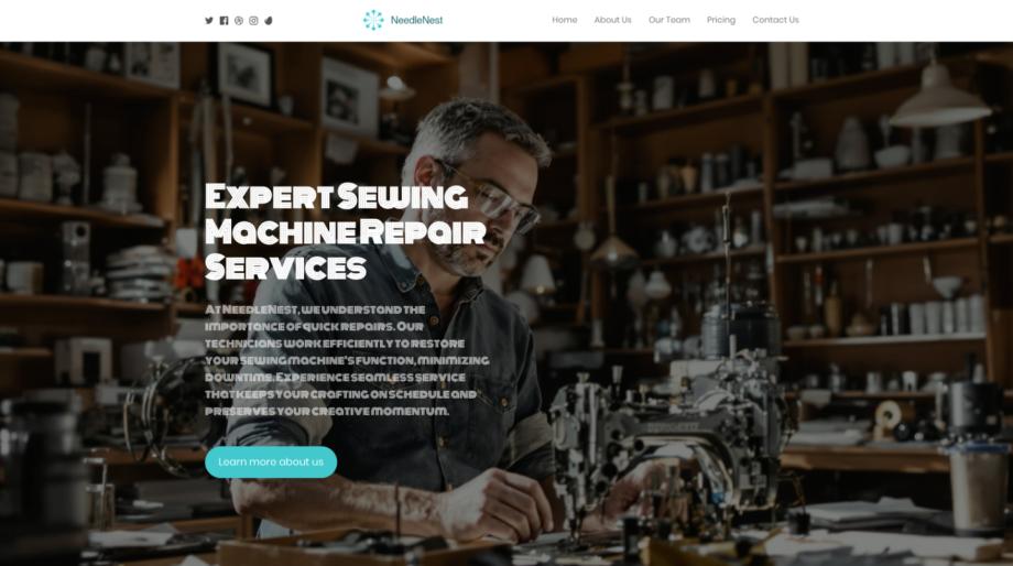 NeedleNest - Sewing Machine Repair Services