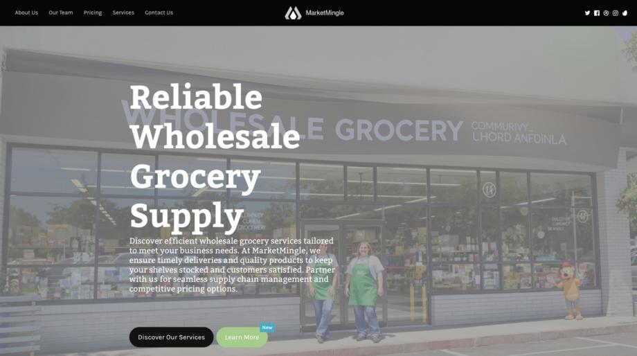 Elevate your Wholesale Grocer Business with MarketMingle