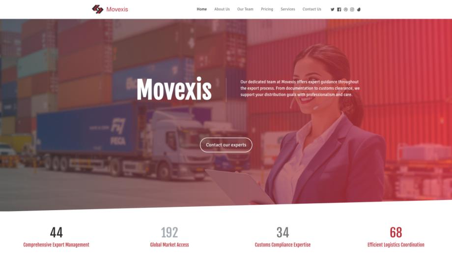 Movexis - Wholesale & Distribution Export Agent Template