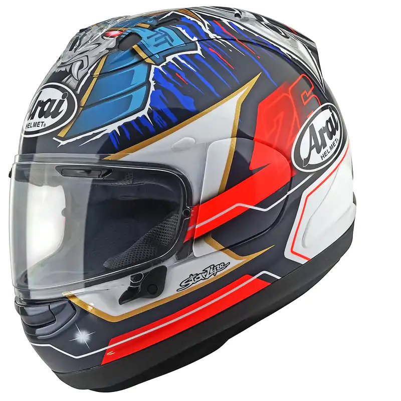 ARAI RX-7V EVO Helmet Pedrosa Shogun - Replica - Kingdom Motorcycles