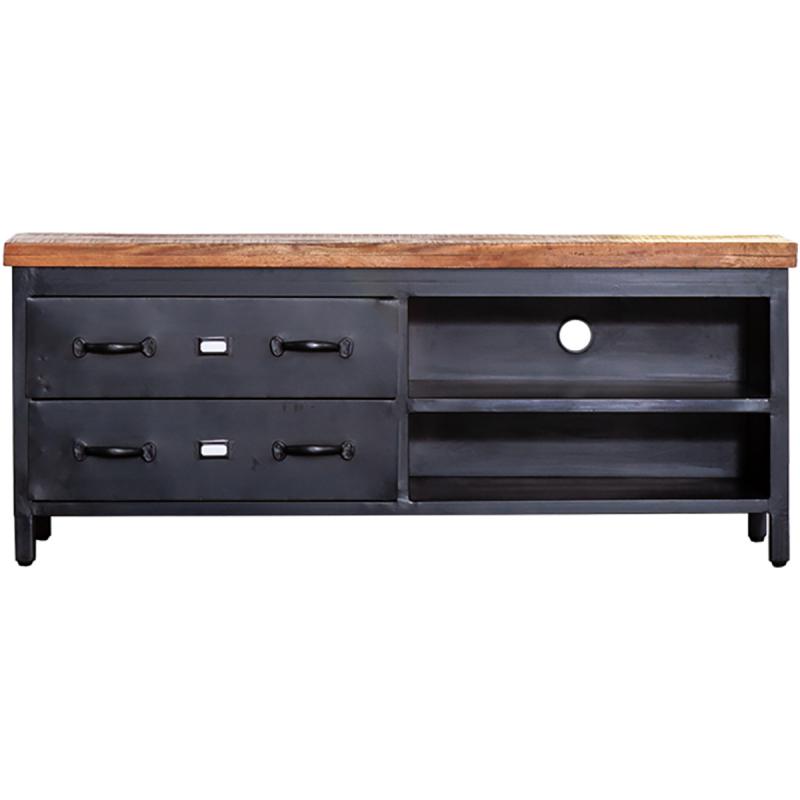 Industrial 2 Drawers TV Cabinet