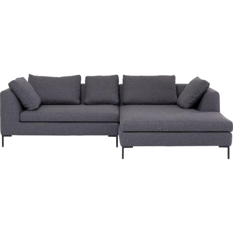 Gianni Dolce Dark Grey Corner Sofa