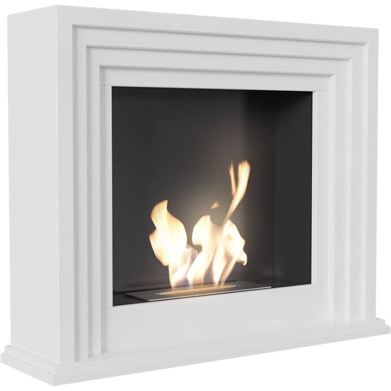 Quaerere White Bio Fireplace
